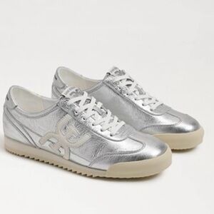 Sam Edelman Women's Ivey Sneaker Soft Silver/Sugar
